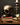 Blackened Gold Skull Ornament by The Blackened Teeth Ltd Gothic Home Decor