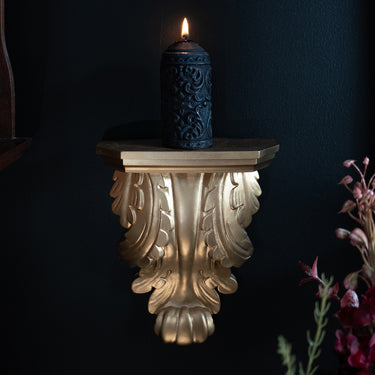 Edgar baroque gothic sconce the blackened teeth gothic homeware