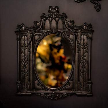 Haunted Hearth Mirror by The Blackened Teeth Gothic Home Decor