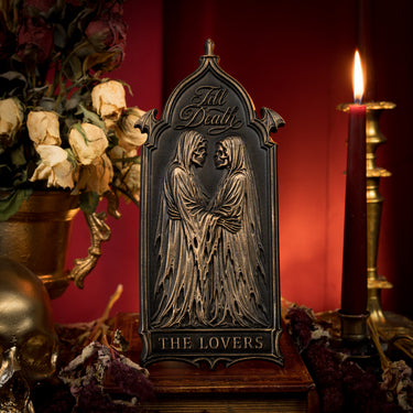 Lovers Halloween Wall Hanging by The Blackened Teeth
