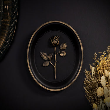 Everrose wall plaque by The Blackened Teeth Gothic Home Decor