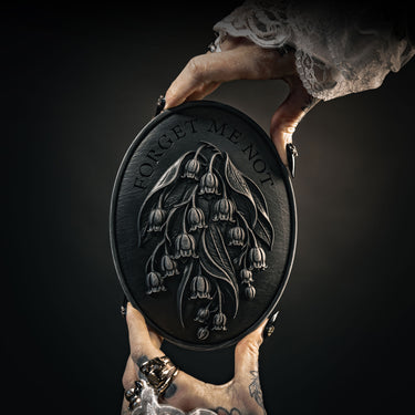 Forget Me Not Brooch by The Blackened Teeth Ltd Gothic Home Decor