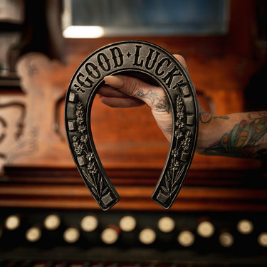 The Horseshoe House Charm by The Blackened Teeth Ltd Gothic Home Decor