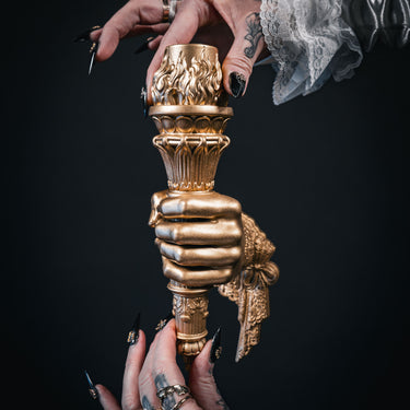 Mourning Torch - The Mourning Room Collection by The Blackened Teeth Ltd Gothic Home Decor