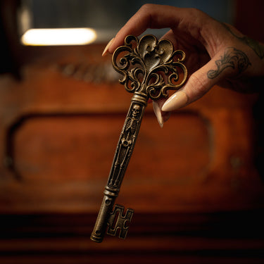 Key of Chance By The Blackened Teeth Gothic Home Decor