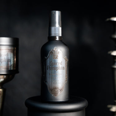 room spray - spiced pumpkin - the blackened teeth - gothic decor