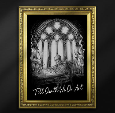 Till Death We Do Art Print