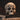 Skull ornament - The Blackened Teeth - Gothic home decor