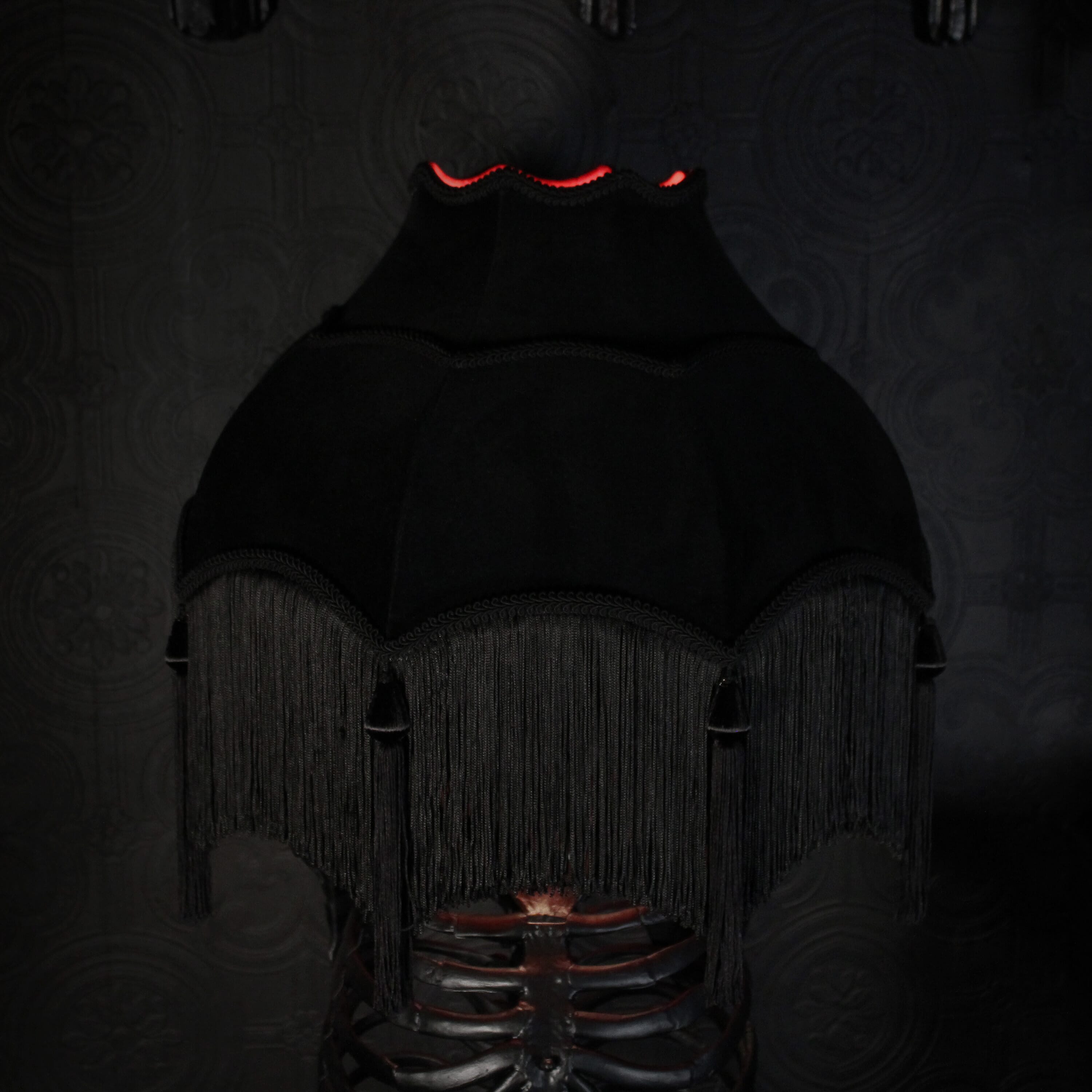 The Skeleton Floor Lamp - Urszula Baroque Edition by The Blackened Teeth