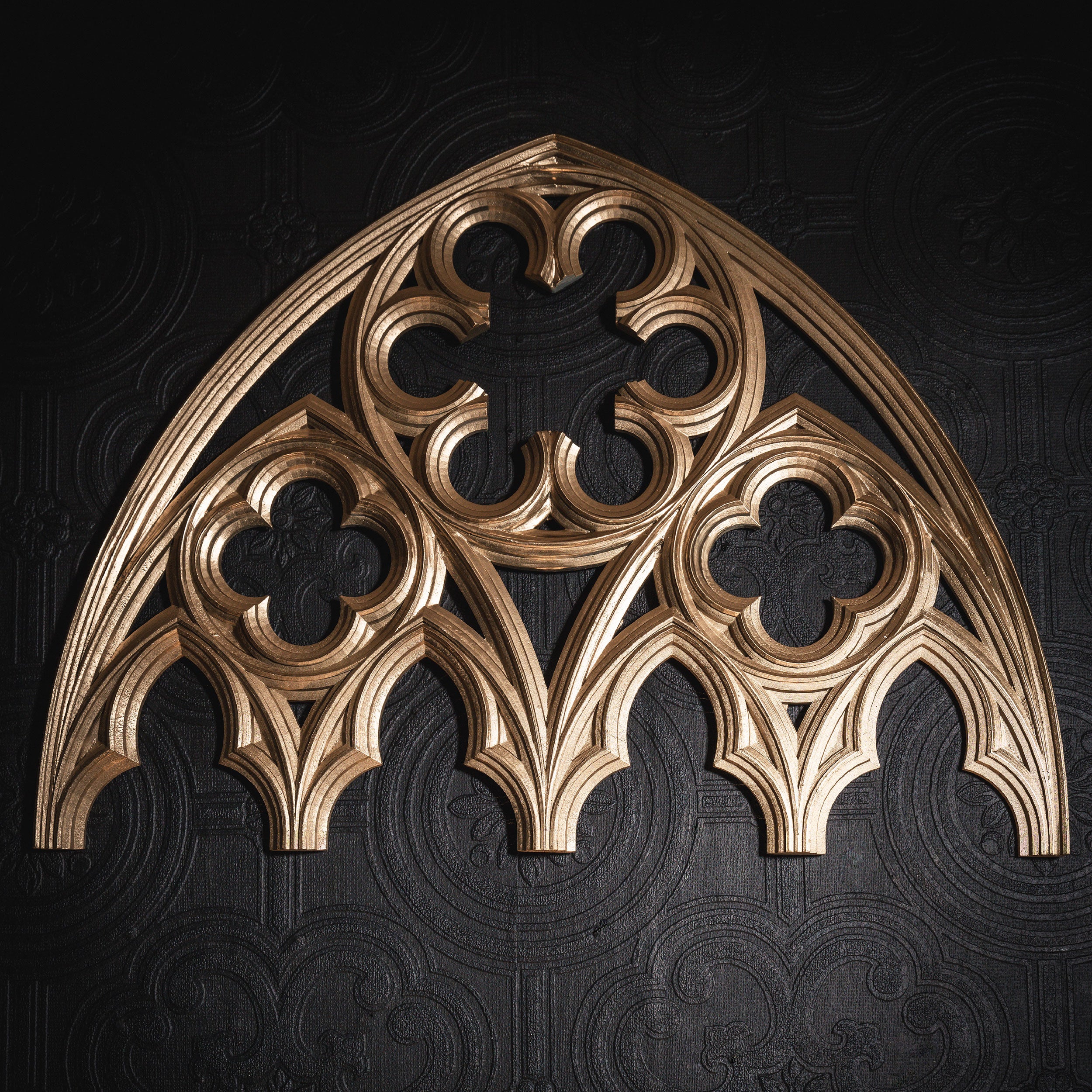 Vivica gothic wall arch gold by the blackened teeth gothic home decor 