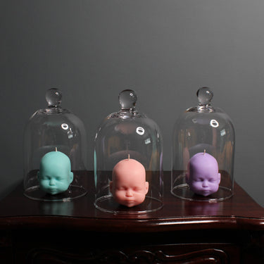 baby doll candle gothic homeware the blackened teeth