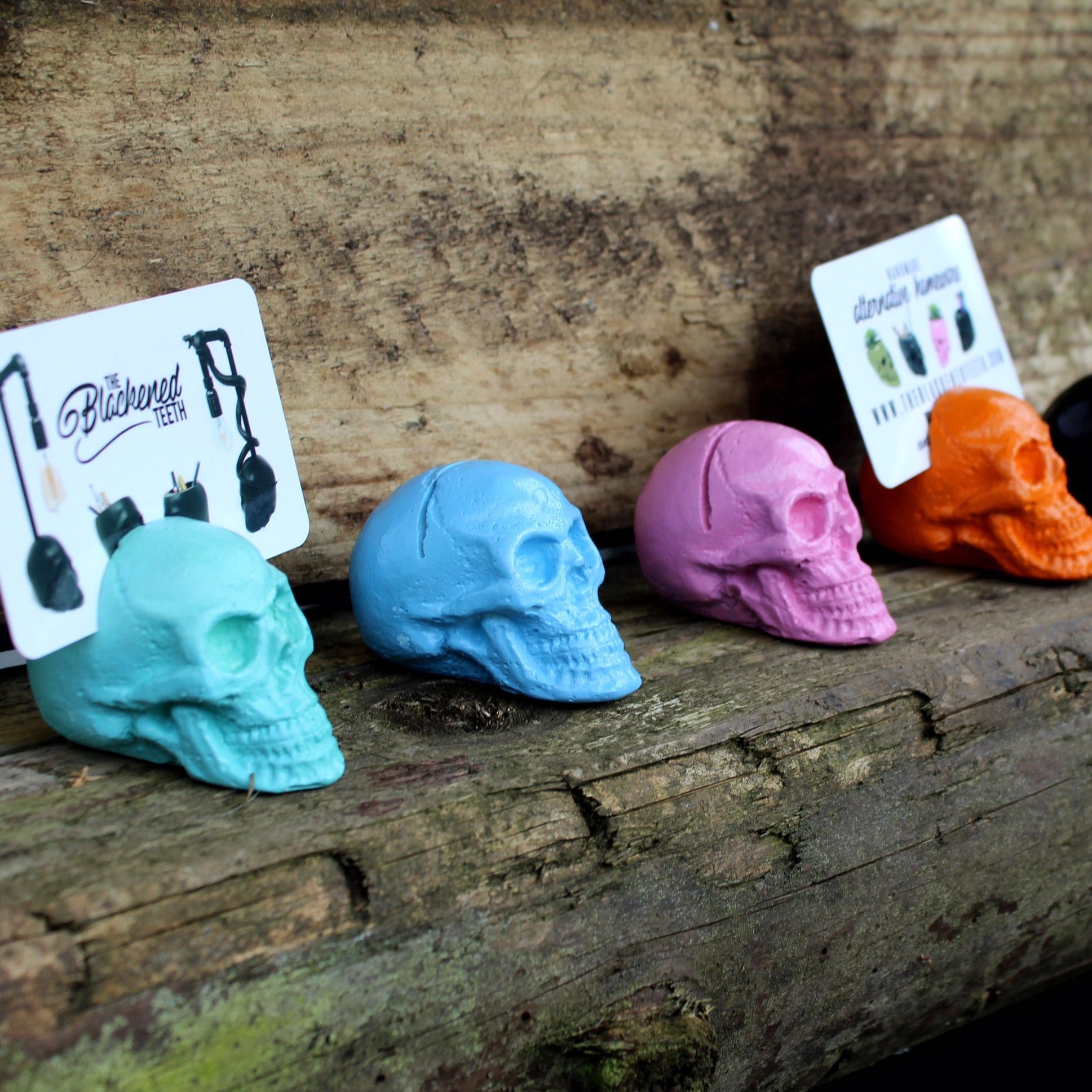 Skull Place Card Holder - The Blackened Teeth - accessories