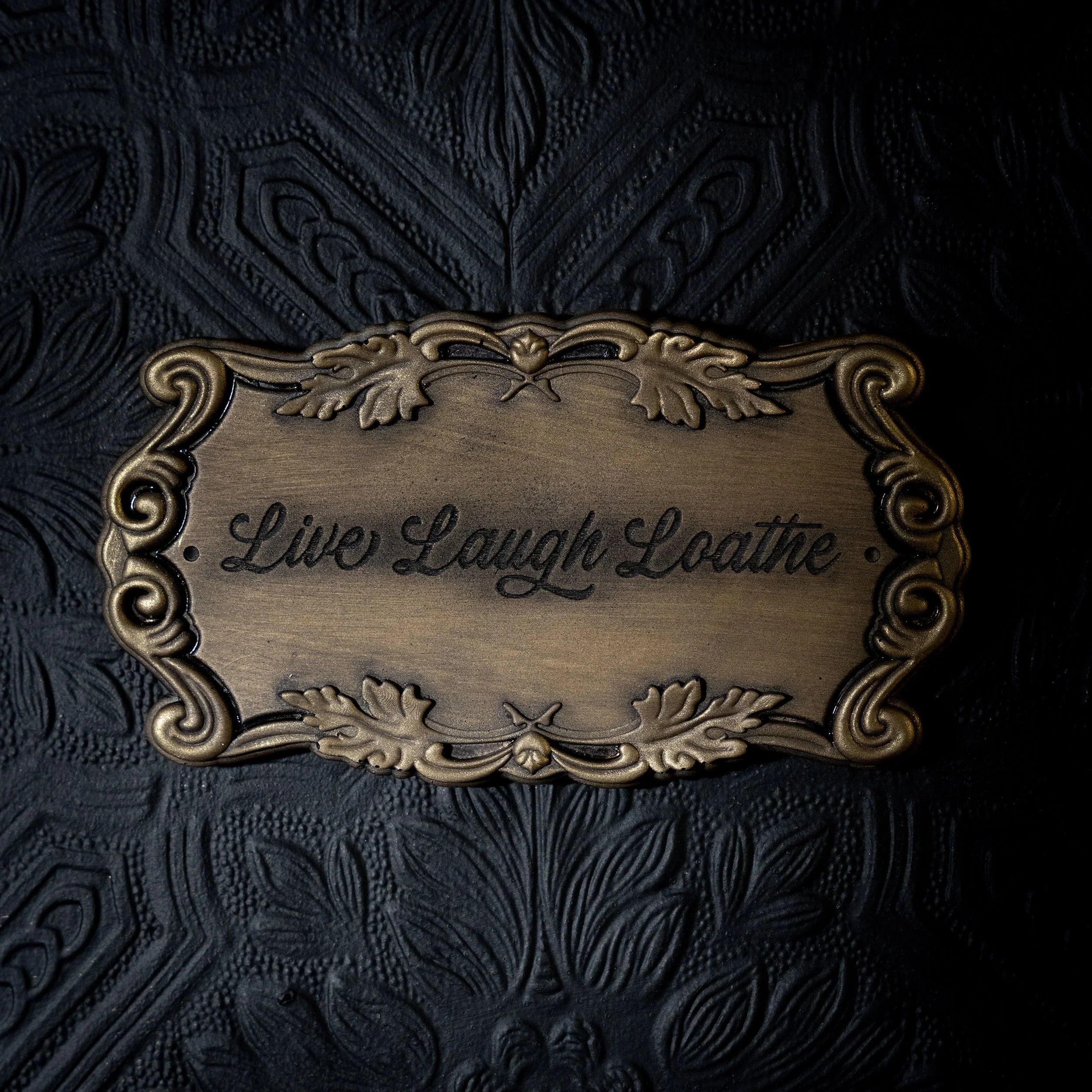Customised Wall Plaques – The Blackened Teeth Ltd
