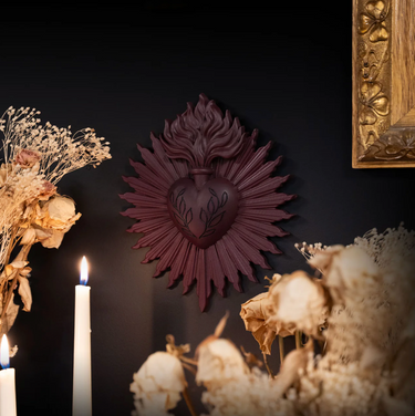 Ardour Sacred Heart Bundle by The Blackened Teeth Gothic Home Decor