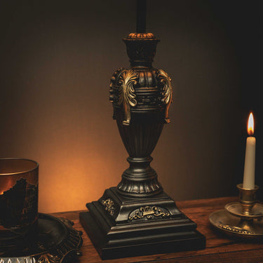 blakely baroque style table lamp the blackened teeth gothic baroque lighting baroque lamps