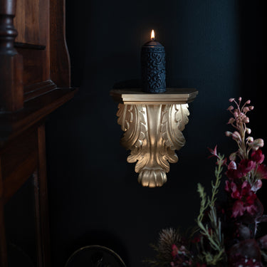 Edgar baroque gothic sconce the blackened teeth gothic homeware