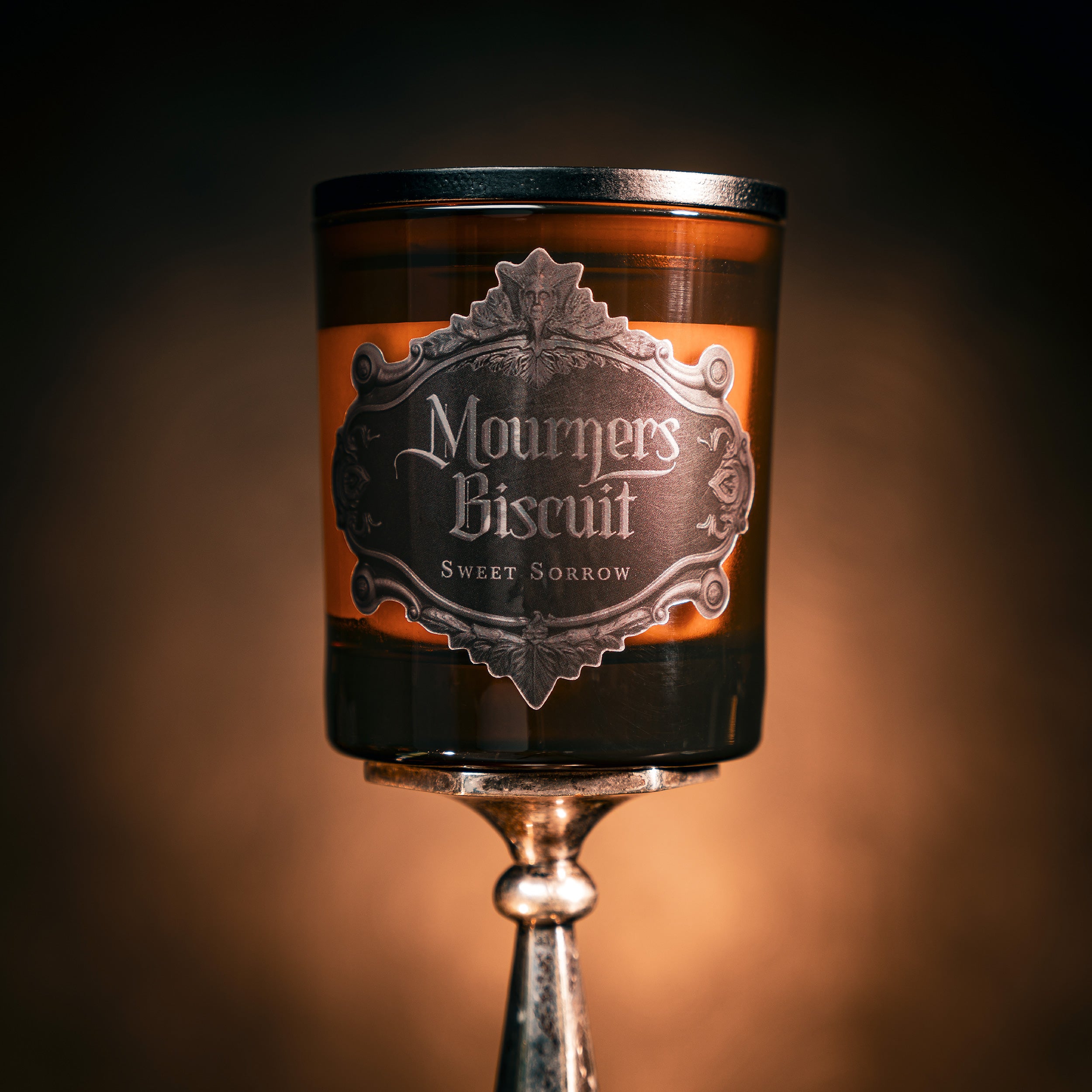 mourners biscuit victorian candle gothic candle the blackened teeth