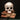 memento mori skull ornament the blackened teeth skull decor gothic home decor