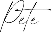 Pete Signature