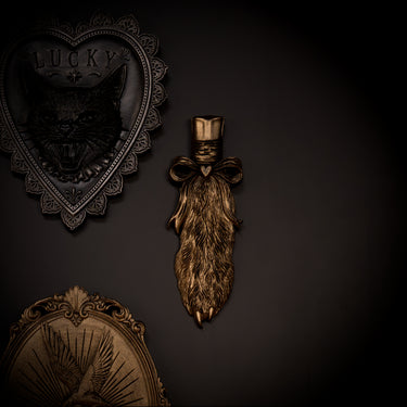 Rabbits Blessing House Charm by The Blackened Teeth Ltd Gothic Home Decor
