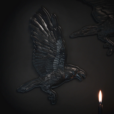 Raven Bundle by The Blackened Teeth Gothic Home Decor