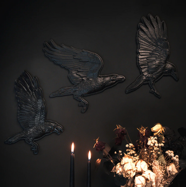 Raven Bundle by The Blackened Teeth Gothic Home Decor