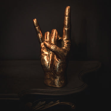 Rock On Hand Vase