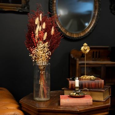 Rosetta Dried Floral Bouquet by The Blackened Teeth Gothic Home Decor