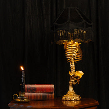 The Skeleton Lamp Gold - Nyx Lampshade