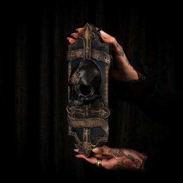 Victorius Skull Tablet by The Blackened Teeth Gothic Home Decor