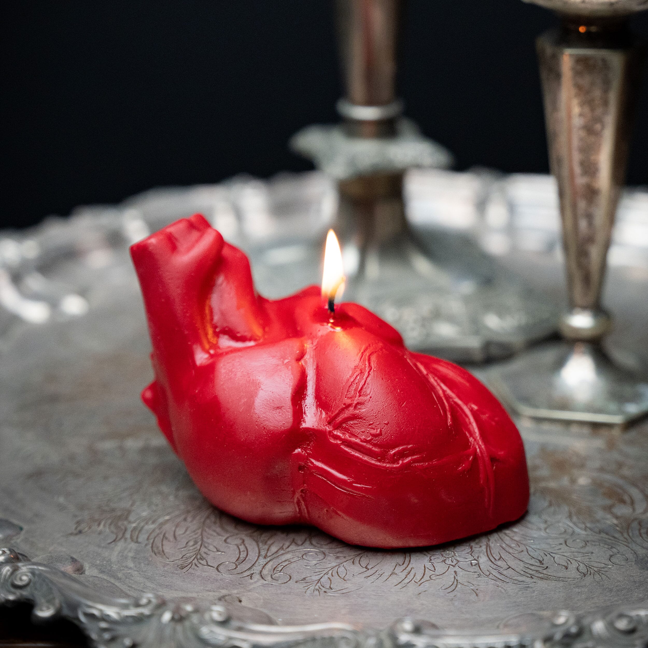 Anatomical Heart Candle
