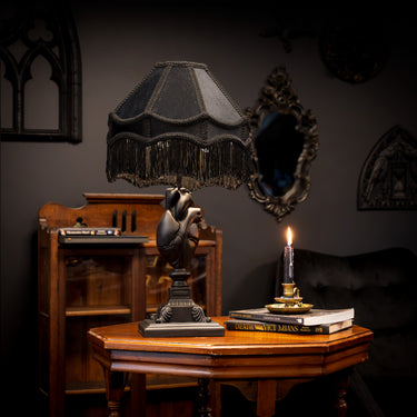 The Black Anatomical Heart Lamp