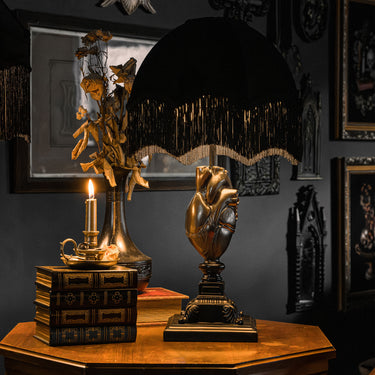 anatomical heart lamp gothic lighting the blackened teeth gothic home
