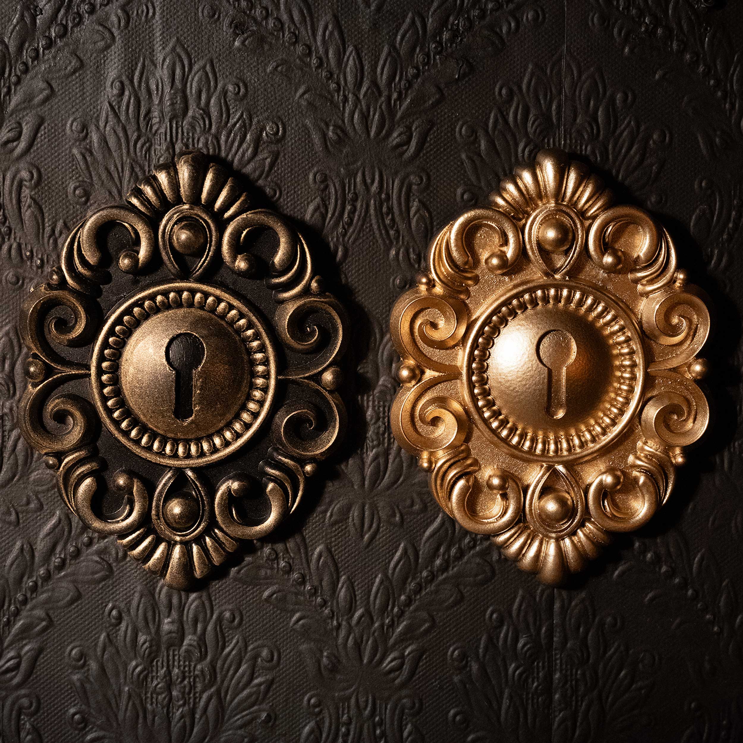 Baroque Lock Wall Plaque – The Blackened Teeth Ltd