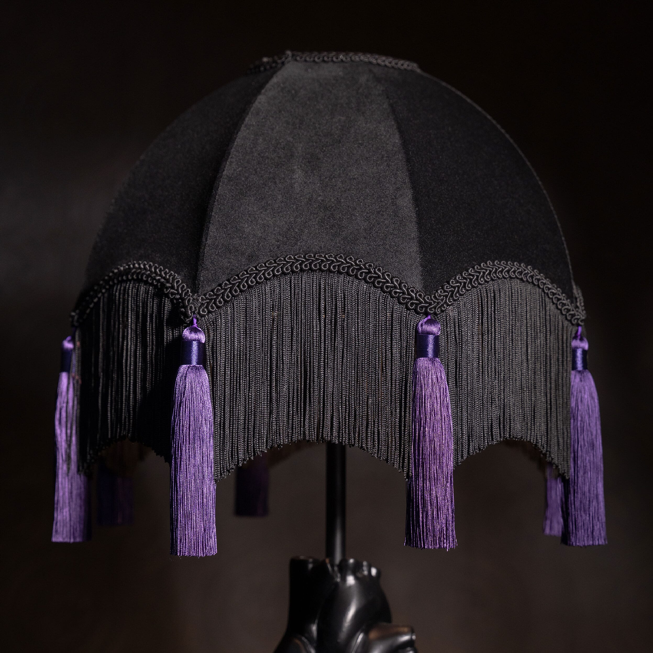 Dark purple clearance lamp shade