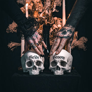 Groom - Wedding Skull Ornament