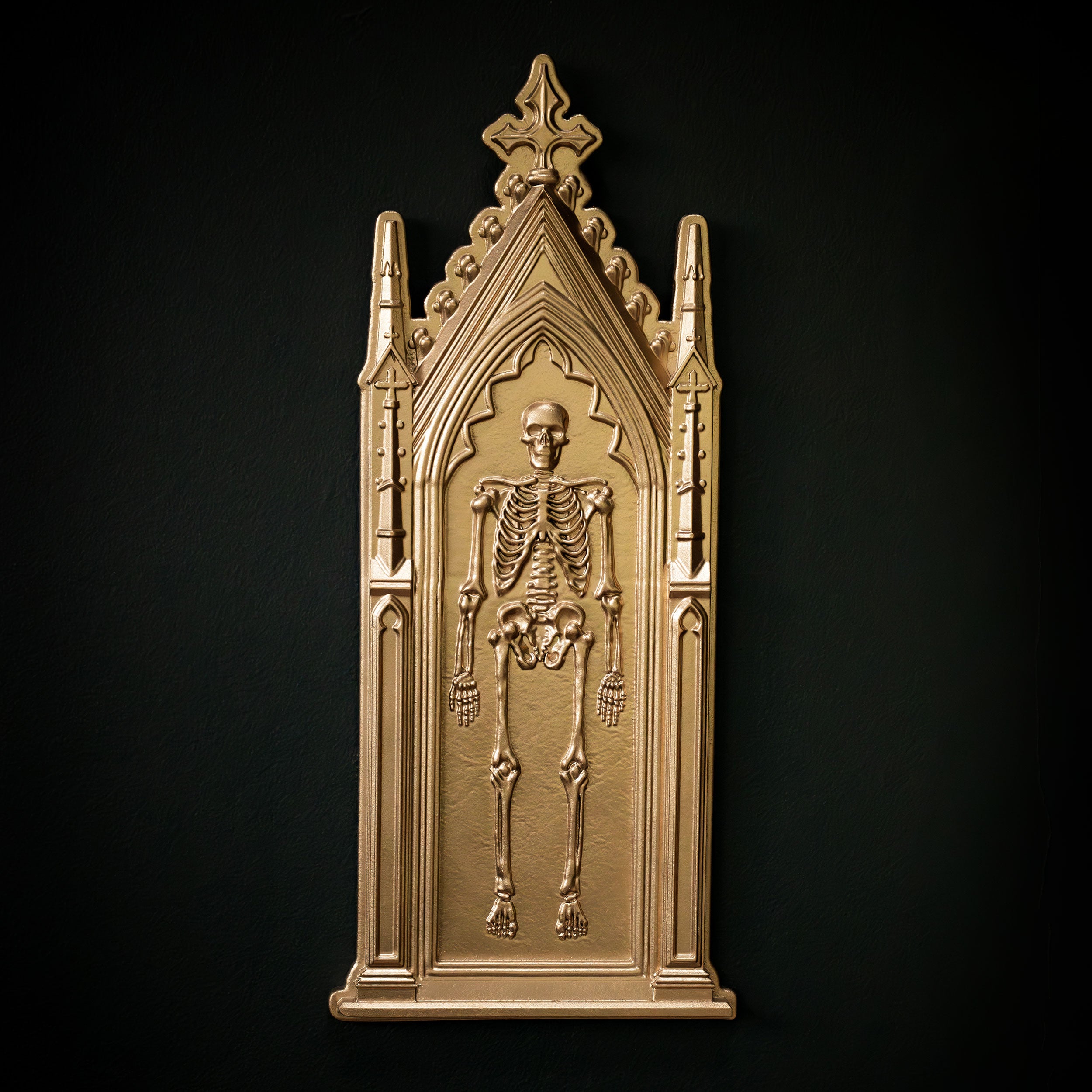 Grandin Road Skeleton Torso Wall Plaque