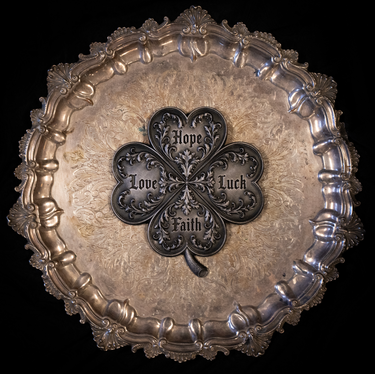 Fourfold Clover House Charm by The Blackened Teeth Gothic Home Decor