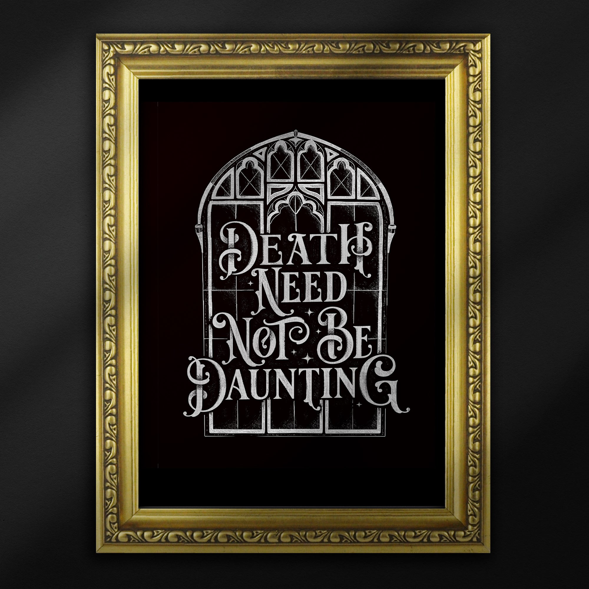 Death Need Not be Daunting - Print