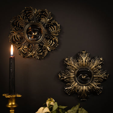 octavio baroque eye wall plaque the blackened teeth gothic gallery wall