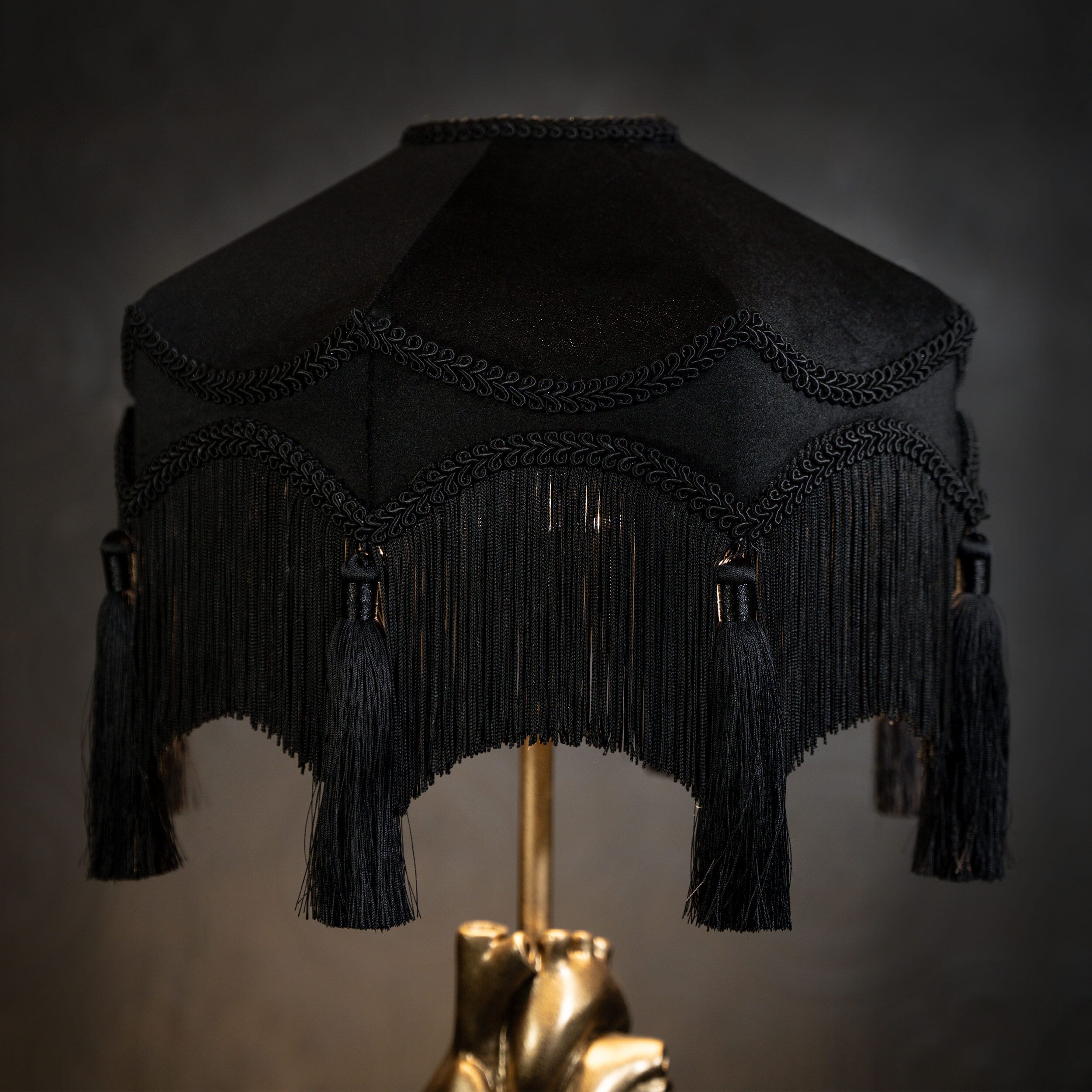 Jetta Gothic Baroque Lampshade The Blackened Teeth Ltd