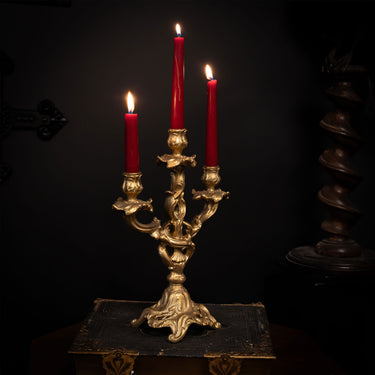 Ludovica Gold Baroque Candelabra