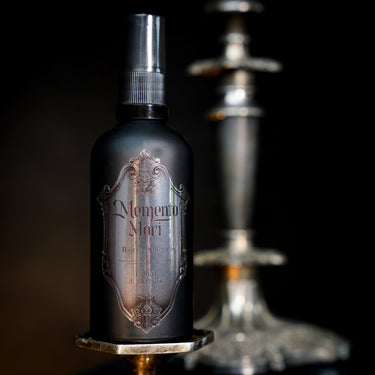 Memento Mori Room Spray by the blackened teeth gothic home decor