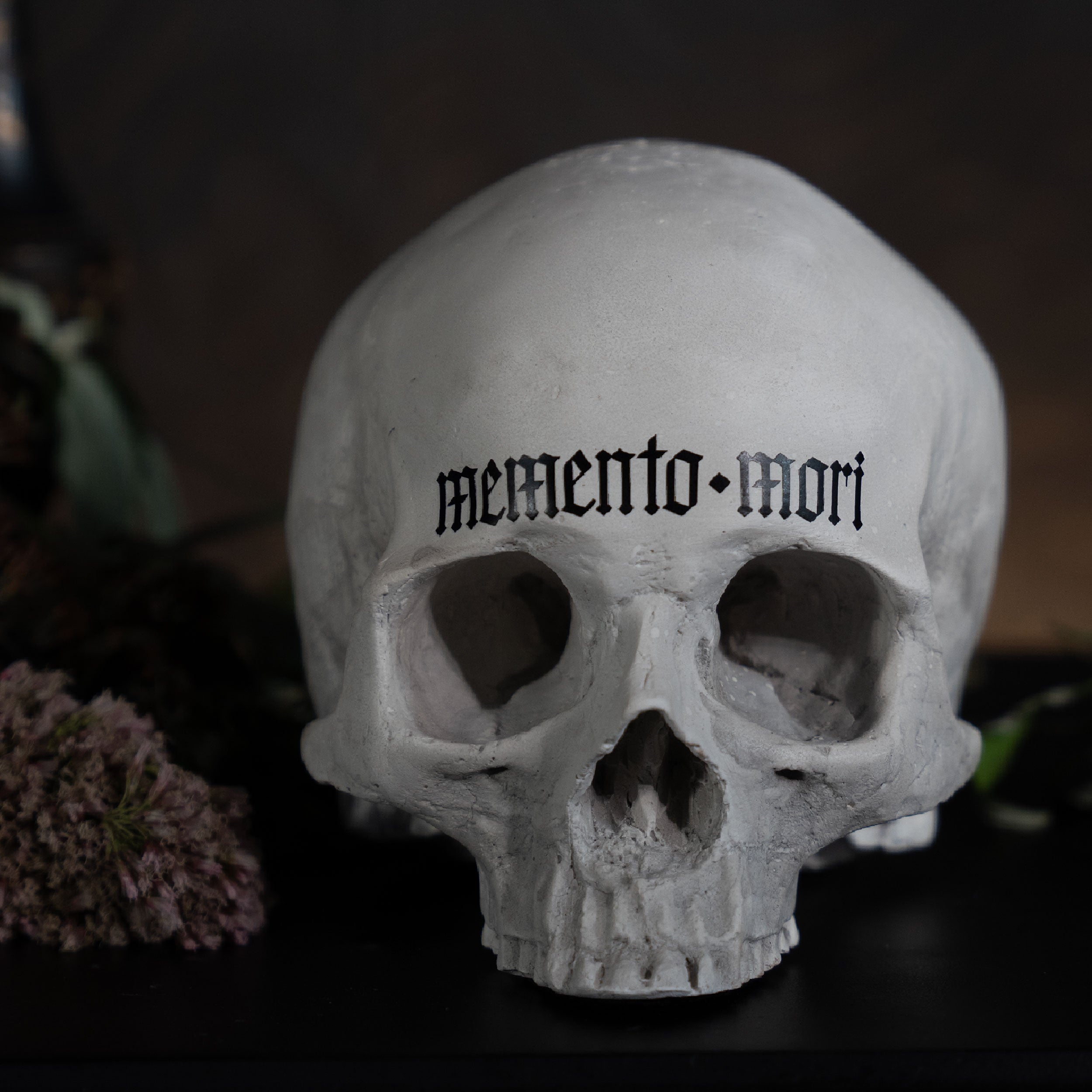 Memento Mori Skull Ornament