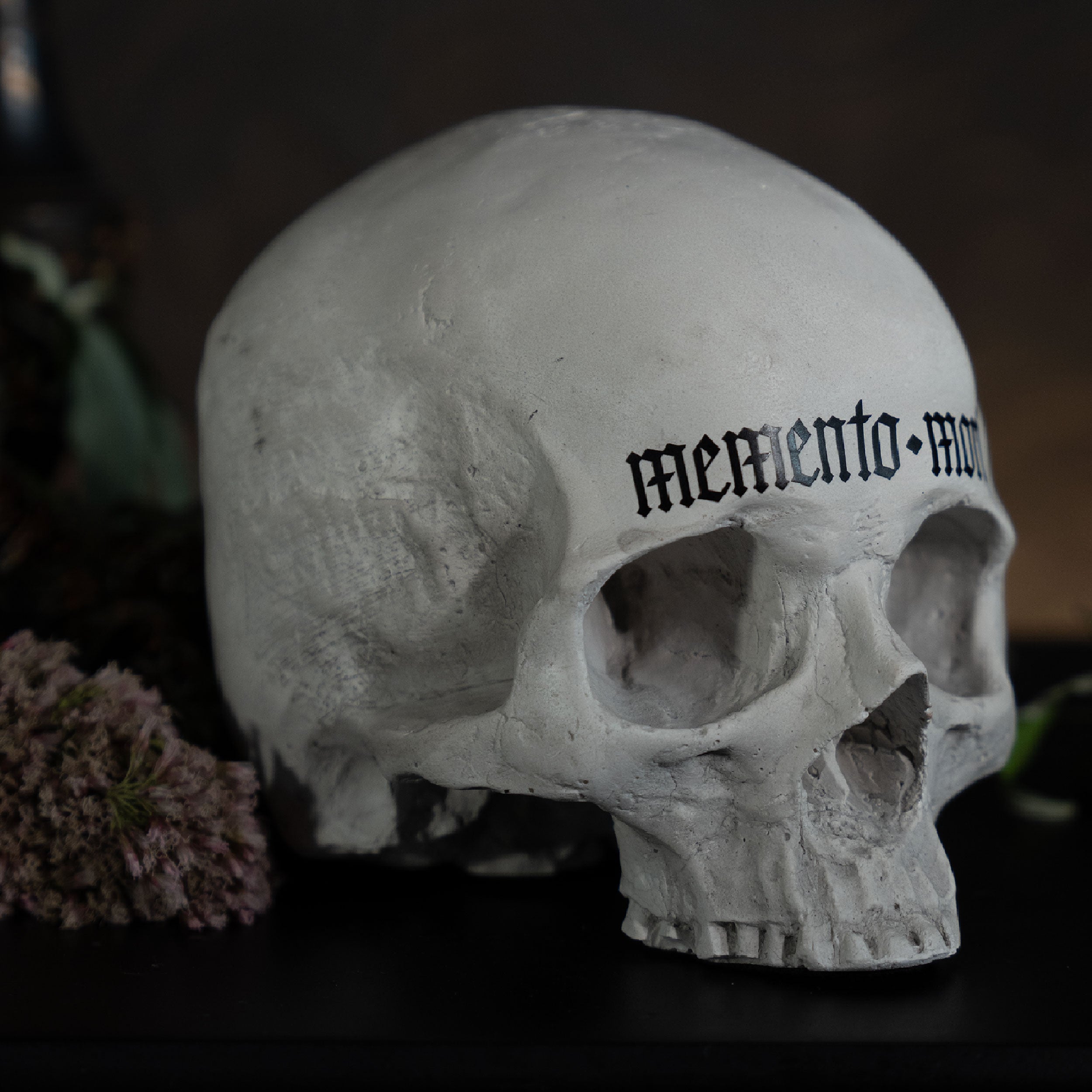 Memento Mori Skull Ornament