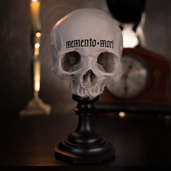 Skull of Jane Doe Plinth - Memento Mori Edition – The Blackened