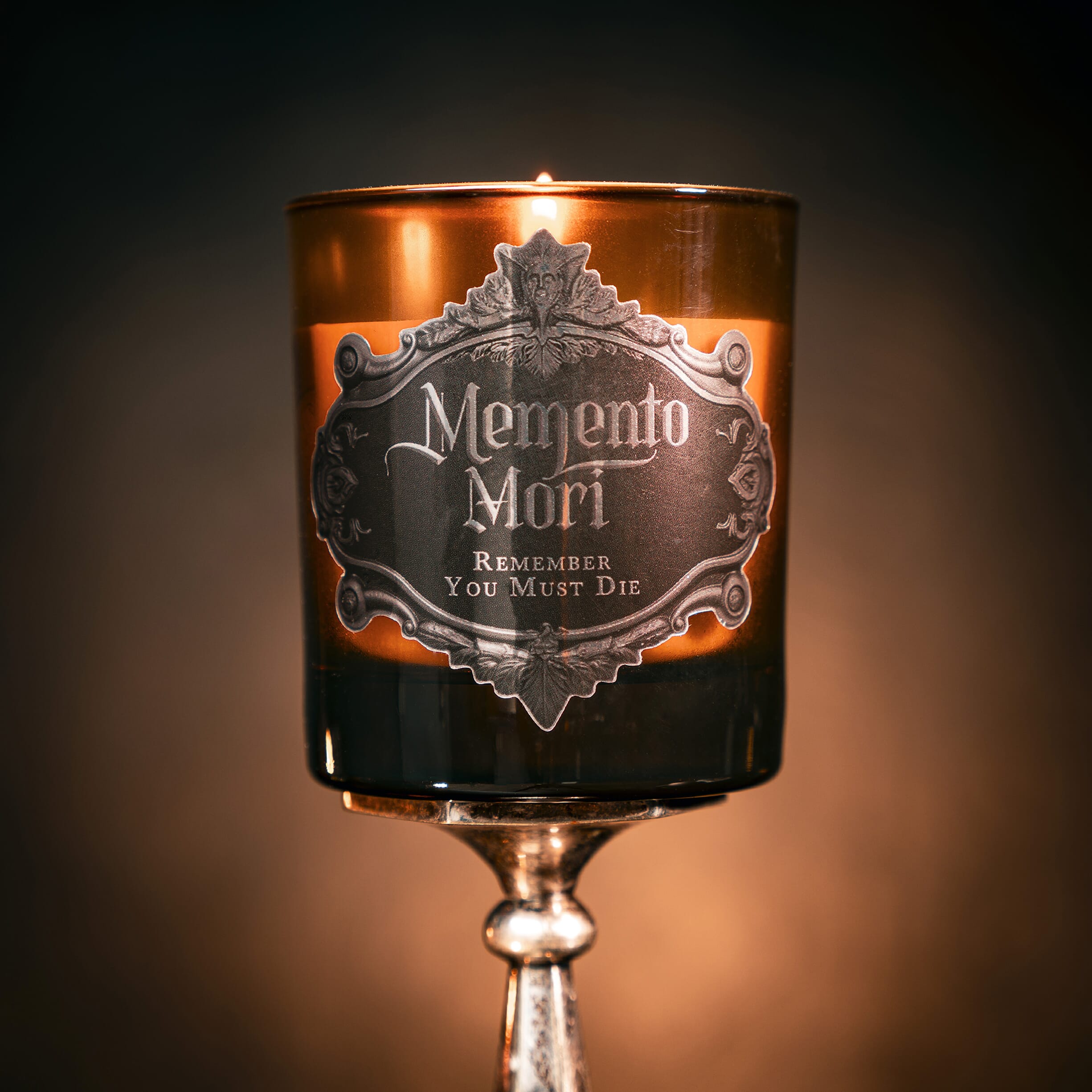 memento mori jar candle gothic jar candle the blackened teeth