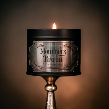 Gothic tin candles victorian candles the blackened teeth gothic home decor