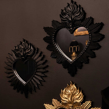 regina sacred heart mirror the blackened teeth gothic home decor