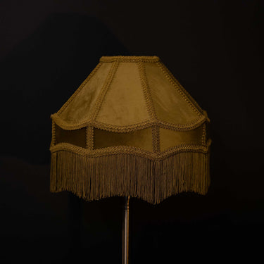 rosemary baroque lampshade green velvet lampshade the blackened tees blackened atelier 